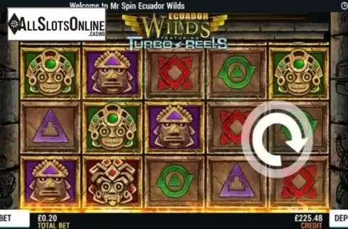 Reel Screen. Ecuador Wilds from Intouch Games