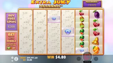 Extra Juicy Megaways slot screenshot 2