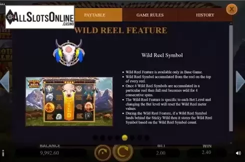 Wild screen