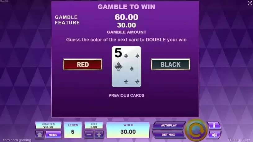 Fruits go Pop! slot screenshot 4
