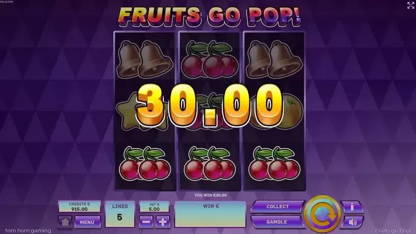 Fruits go Pop! slot screenshot 3