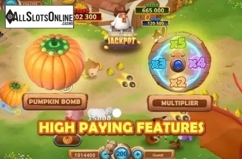 Game Screen 2. Fu Farm Jackpot from Skywind Group
