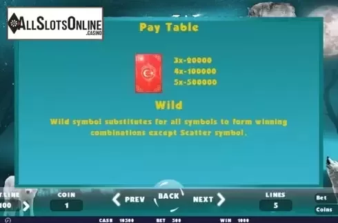 Wild Symbol. Game of Wolfs from Others