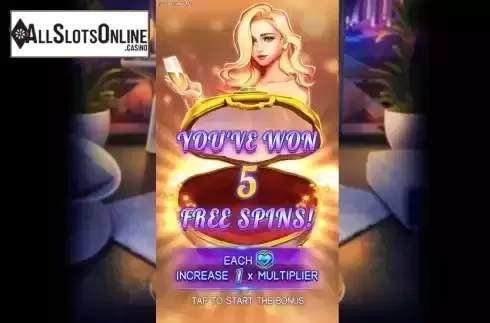Free Spins Game Screen