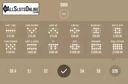 Paytable