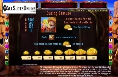 Feature. Gold Frenzy from Reel Time Gaming