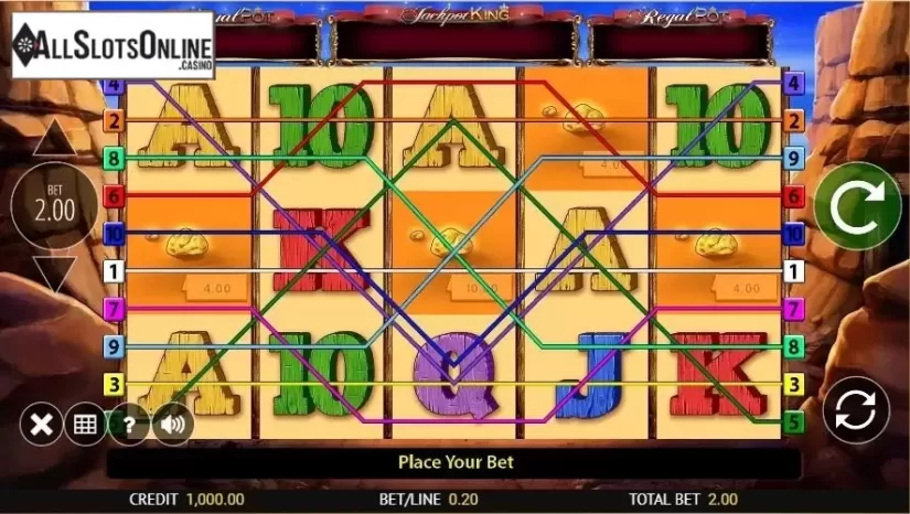Reel Screen. Gold Frenzy from Reel Time Gaming