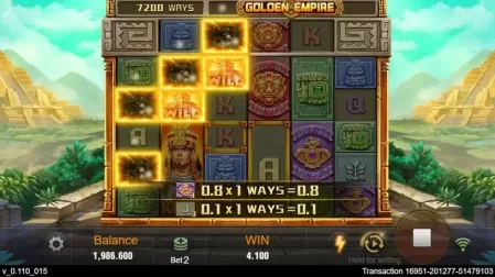 Golden Empire slot screenshot 3