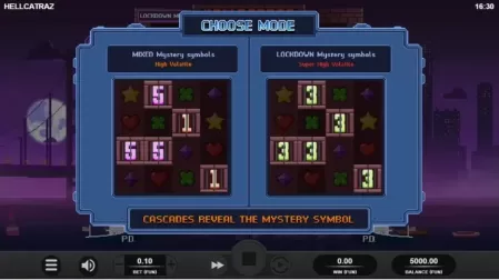 Hellcatraz slot screenshot 1