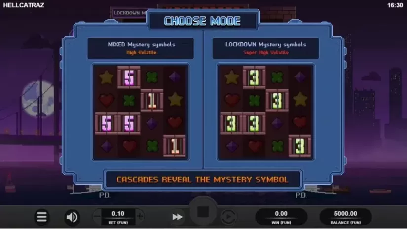 Hellcatraz slot screenshot 1