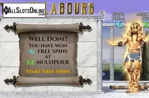 Bonus Game 4. Hercules The 12 Labours from Genii