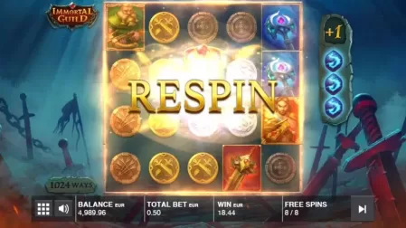 Immortal Guild slot screenshot 5