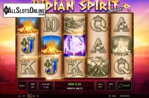 Win Screen 3. Indian Spirit Deluxe from Greentube