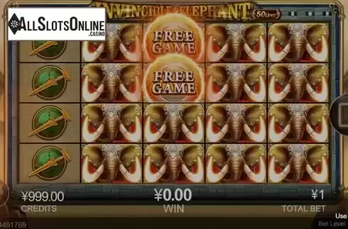 Free Spins Win Screen