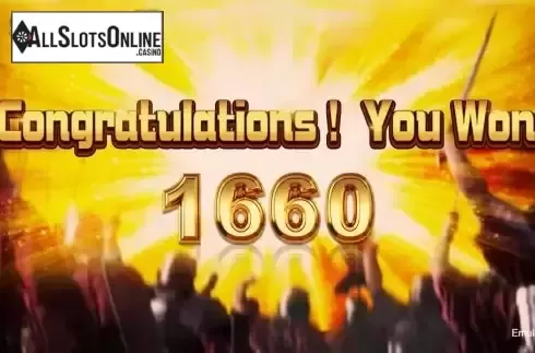 Total Win in Free Spins Screen