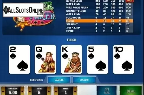 Win Screen . Joker Poker MH (Play'n Go) from Play'n Go