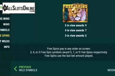 FS Feature screen