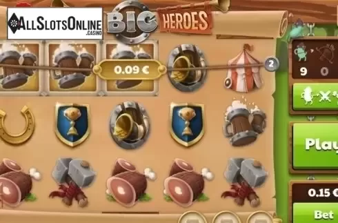 Win Screen . Little Big Heroes from PAF
