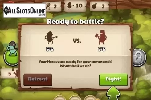 Bonus Game 1. Little Big Heroes from PAF
