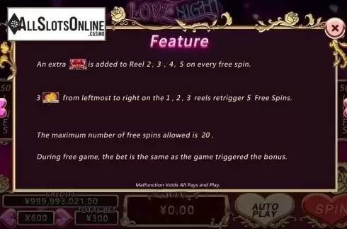 Feature. Love Night from CQ9Gaming