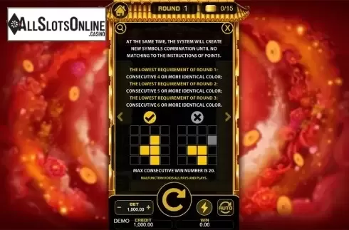 Paytable 2. Lucky Koin from PlayStar