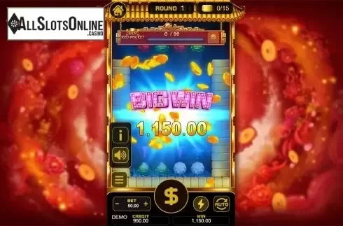 Win screen . Lucky Koin from PlayStar