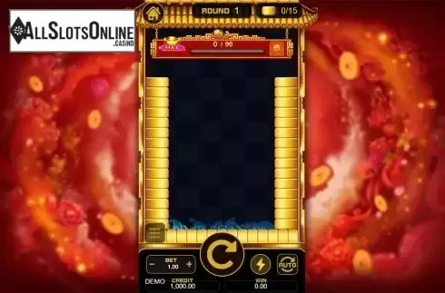 Reels screen. Lucky Koin from PlayStar