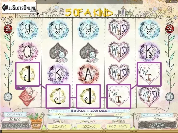 Screen9. Lucky Rabbits Loot from Microgaming