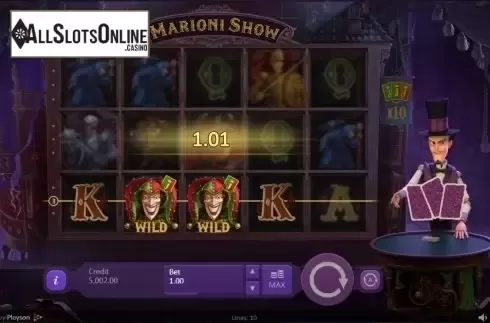 Screen 3. Marioni Show from Playson