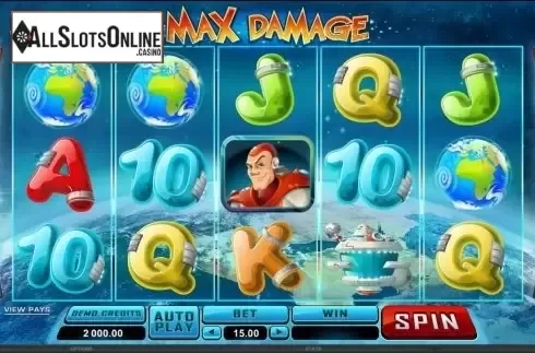 Screen5. Max Damage from Microgaming