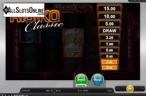 Screen 5. Mighty 40 from Bally Wulff