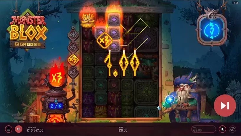 Monster Blox slot screenshot 5