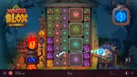 Monster Blox slot screenshot 7