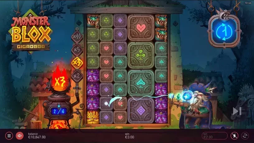 Monster Blox slot screenshot 7