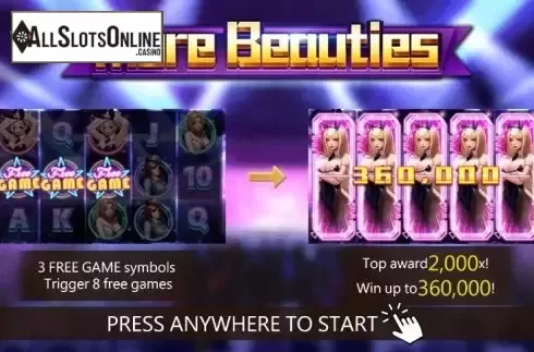 Start screen 1. More Beauties from Dragoon Soft