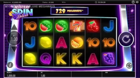 Mystery Spin Deluxe Megaways slot screenshot 1