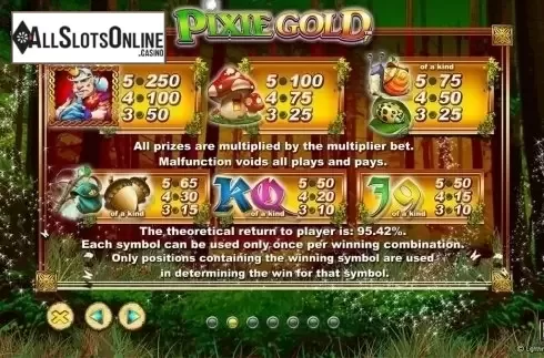 Screen3. Pixie Gold from Lightning Box