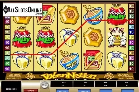 Screen5. Pollen Nation from Microgaming