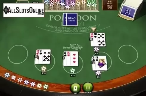 Game workflow. Pontoon (Playtech) from Playtech