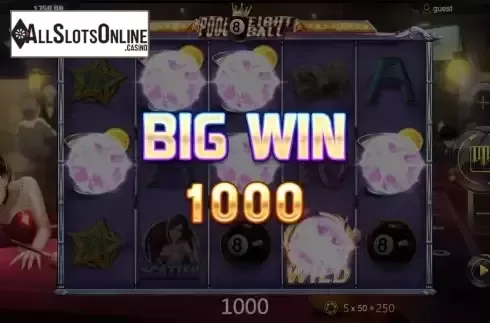 Big win screen