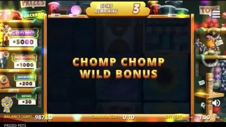Prized Pets Gigablox slot screenshot 7