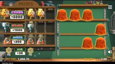 Prized Pets Gigablox slot screenshot 9