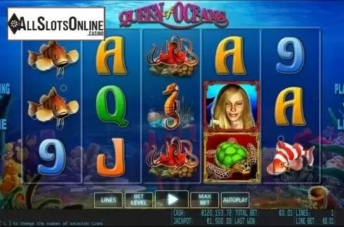 Game reels. Queen of Oceans HD from World Match