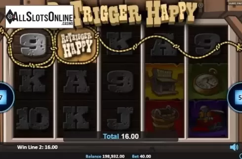 Win Screen 3. Re-Trigger Happy from Realistic