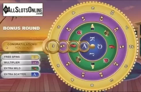 Bonus Game Win Screen. Redeem the Dream from NeoGames
