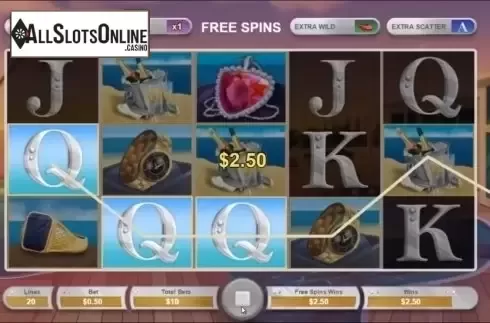 Free Spins Win Screen. Redeem the Dream from NeoGames
