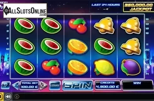 Reel Screen. Reel Million Slot from GAMING1