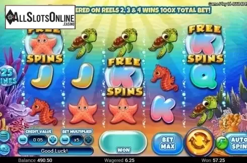 Scatter screen. Reels Of Fortune (Top Trend Gaming) from TOP TREND GAMING