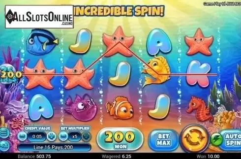 Win screen. Reels Of Fortune (Top Trend Gaming) from TOP TREND GAMING