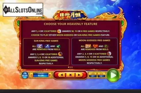Feature screen. Ri Sheng Yue Geng from Skywind Group